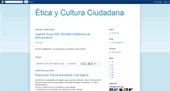 Desktop Screenshot of eticayculturaciudadanainpahu.blogspot.com