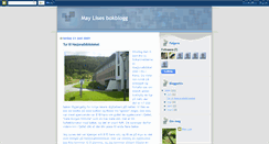 Desktop Screenshot of maylisesbokblogg.blogspot.com