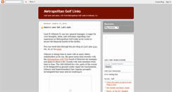 Desktop Screenshot of metrogolf.blogspot.com