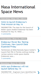 Mobile Screenshot of nasaspaceinformation.blogspot.com