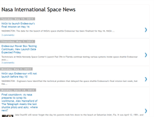 Tablet Screenshot of nasaspaceinformation.blogspot.com