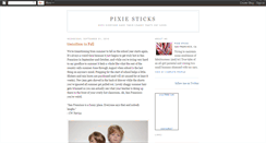 Desktop Screenshot of pixie-sticks.blogspot.com