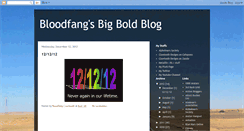 Desktop Screenshot of bloodfangclawtooth.blogspot.com