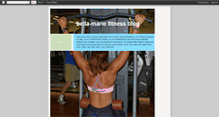 Desktop Screenshot of bellamariefit.blogspot.com