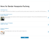 Tablet Screenshot of bandarnusaputra-news.blogspot.com
