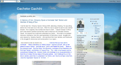 Desktop Screenshot of gachekegachihi.blogspot.com