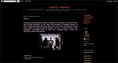 Desktop Screenshot of cante-hondo.blogspot.com