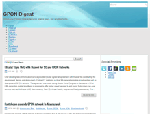 Tablet Screenshot of gponnews.blogspot.com