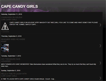 Tablet Screenshot of capecandy-capecandygirls.blogspot.com