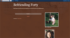 Desktop Screenshot of befriendingforty.blogspot.com