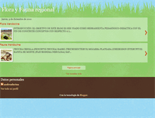 Tablet Screenshot of florayfaunaregional.blogspot.com