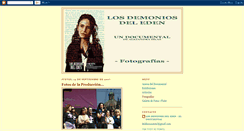 Desktop Screenshot of losdemoniosdeledendoc-fotos.blogspot.com