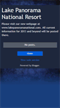 Mobile Screenshot of lakepanoramanational.blogspot.com