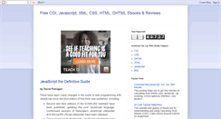 Desktop Screenshot of javascript-css-xml-cgi-ebook.blogspot.com