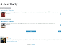 Tablet Screenshot of alifeofcharity.blogspot.com