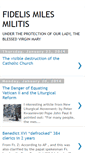 Mobile Screenshot of fidelismilesmilitis.blogspot.com
