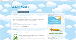 Desktop Screenshot of jlkindersport.blogspot.com