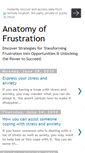 Mobile Screenshot of anatomy-of-frustration.blogspot.com
