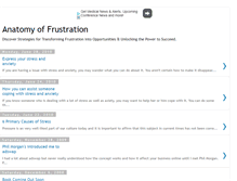Tablet Screenshot of anatomy-of-frustration.blogspot.com