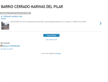 Tablet Screenshot of marinasdelpilar.blogspot.com