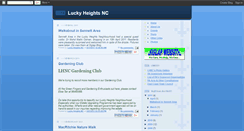 Desktop Screenshot of luckyheights.blogspot.com