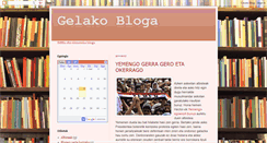 Desktop Screenshot of gelakobloga.blogspot.com