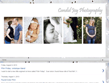 Tablet Screenshot of candidjoyphotography.blogspot.com