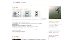 Desktop Screenshot of heureuxqui.blogspot.com