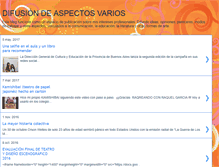 Tablet Screenshot of difusiondeaspectosvarios.blogspot.com