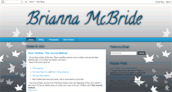 Desktop Screenshot of briannamcbride.blogspot.com