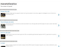 Tablet Screenshot of marantzfanatico.blogspot.com