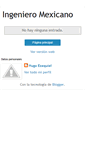 Mobile Screenshot of ingenieromexicano.blogspot.com