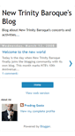 Mobile Screenshot of newtrinitybaroque.blogspot.com