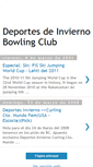 Mobile Screenshot of deportesinvernalesbowlingclub.blogspot.com