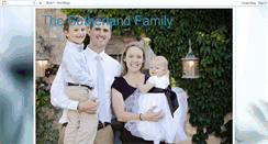 Desktop Screenshot of chrissutherlandfamily.blogspot.com