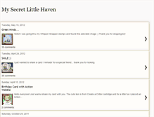 Tablet Screenshot of mysecretlittlehaven.blogspot.com