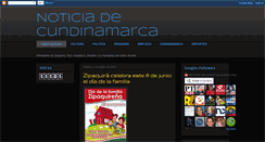 Desktop Screenshot of noticiadecundinamarca.blogspot.com