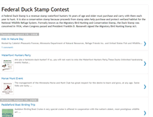 Tablet Screenshot of duckstamp.blogspot.com