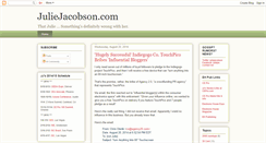 Desktop Screenshot of juliejacobson.blogspot.com
