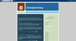 Desktop Screenshot of microphone5112.blogspot.com