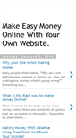 Mobile Screenshot of makeeasymoneywithinternet.blogspot.com