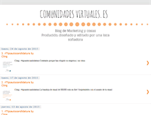 Tablet Screenshot of com-unidadesvirtuales.blogspot.com