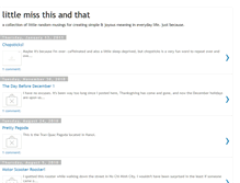 Tablet Screenshot of littlemissthisandthat.blogspot.com