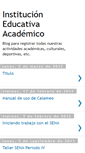 Mobile Screenshot of ieacademico.blogspot.com