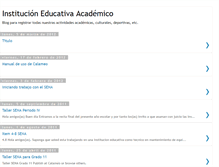 Tablet Screenshot of ieacademico.blogspot.com