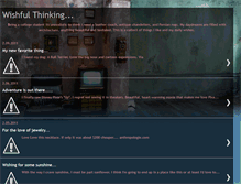 Tablet Screenshot of my-wishful-thinking.blogspot.com