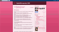 Desktop Screenshot of digitalethnographeez2009.blogspot.com