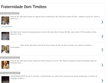 Tablet Screenshot of fraternidadedomtimoteo.blogspot.com