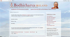 Desktop Screenshot of bodhicharyaireland.blogspot.com