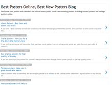 Tablet Screenshot of best-posters-online.blogspot.com